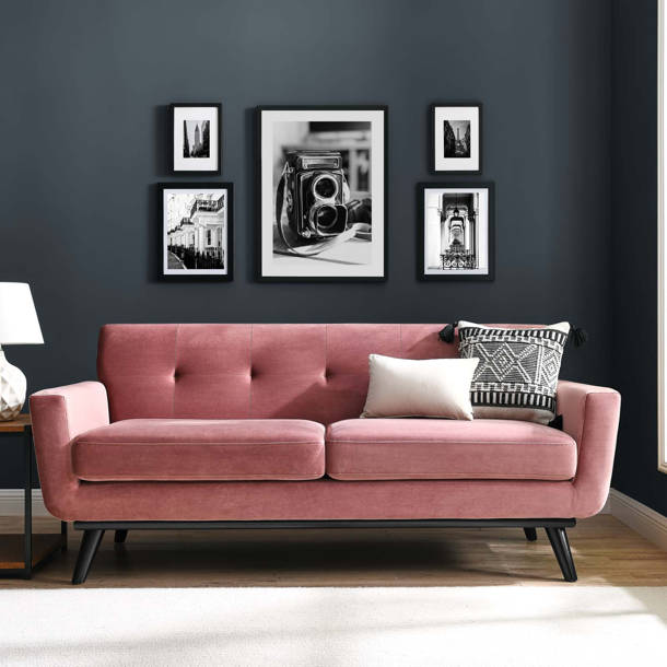 Engage Upholstered Fabric Loveseat